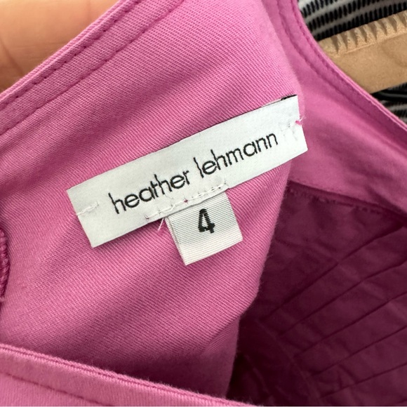 Heather Lehmann nursing dress fit and flare breastfeeding friendly zipper top 4 - Picture 3 of 11